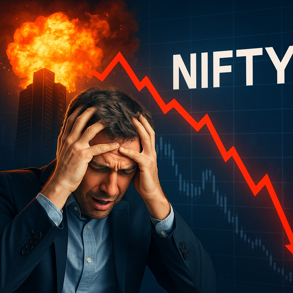 Market Analysis: Nifty Snaps Winning Streak Amid Weak Q1 Earnings